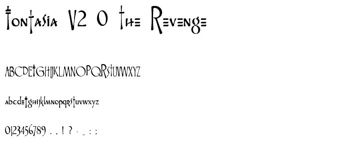 Fontasia V2_0 The Revenge font